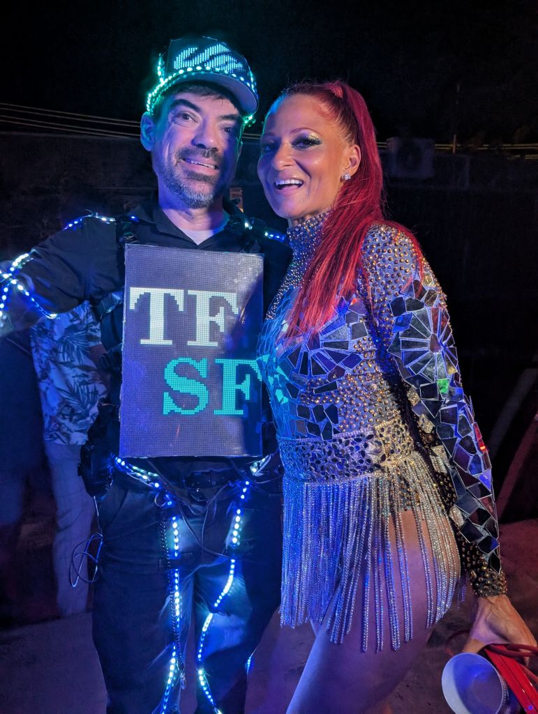 Marcella Woods, so great to see her perform