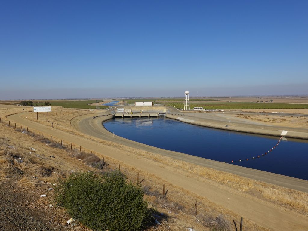 hwy5 has canals on its side for a long length